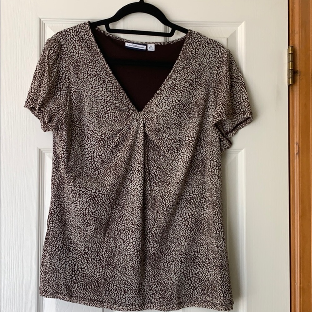 Two layer patterned top